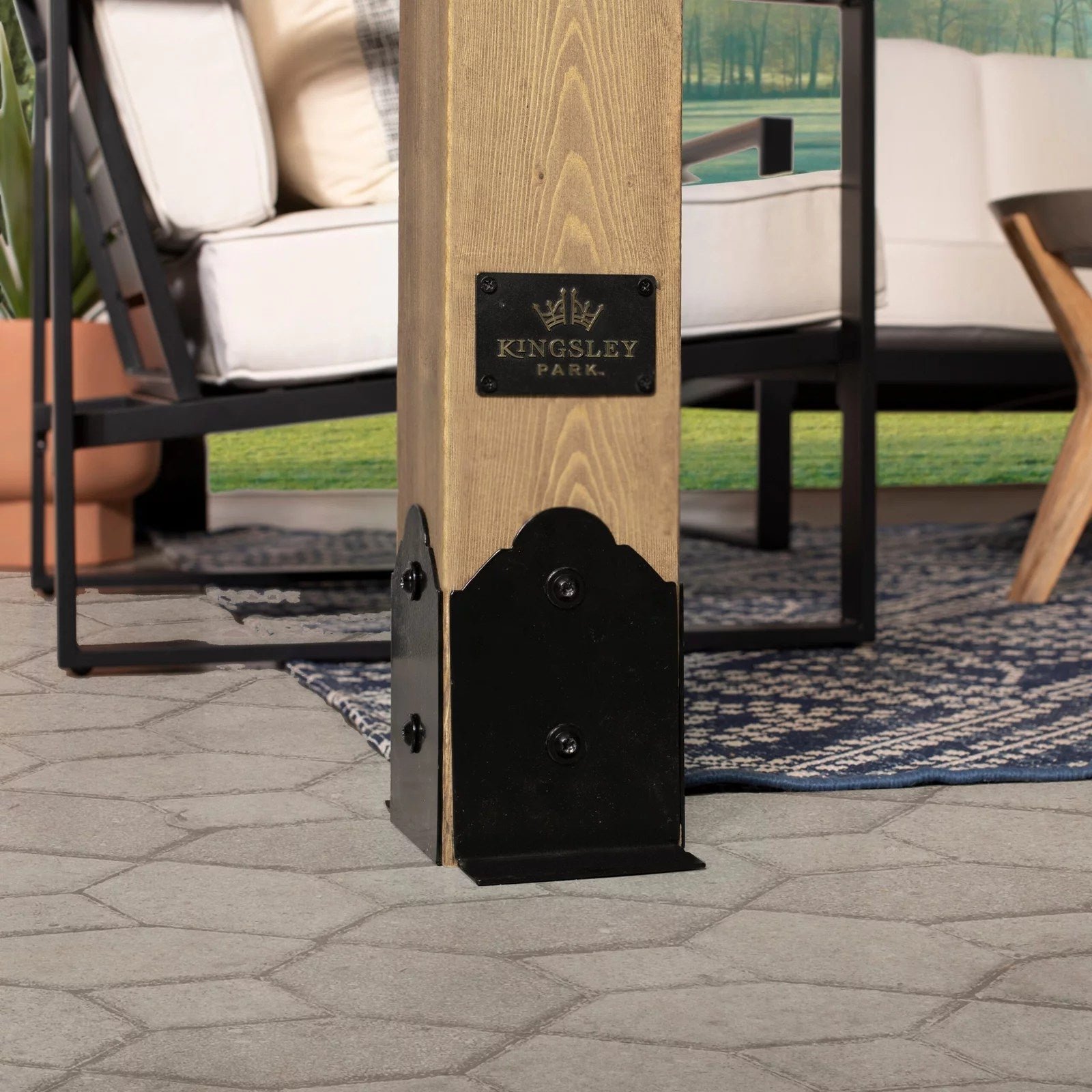 12×10 fairhaven pergola, rustic finish 12×10 fairhaven pergola, rustic finish