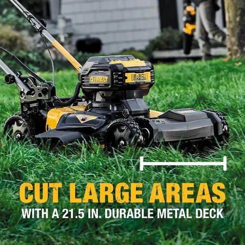 21.5 in. 20 v li ion cordless battery walk behind self propelled mower w/hedge,bare trimmer,blower,cleaner,pole/hand saw 21.5 in. 20 v li ion cordless battery walk behind self propelled mower w/hedge,bare trimmer,blower,cleaner,pole/hand saw