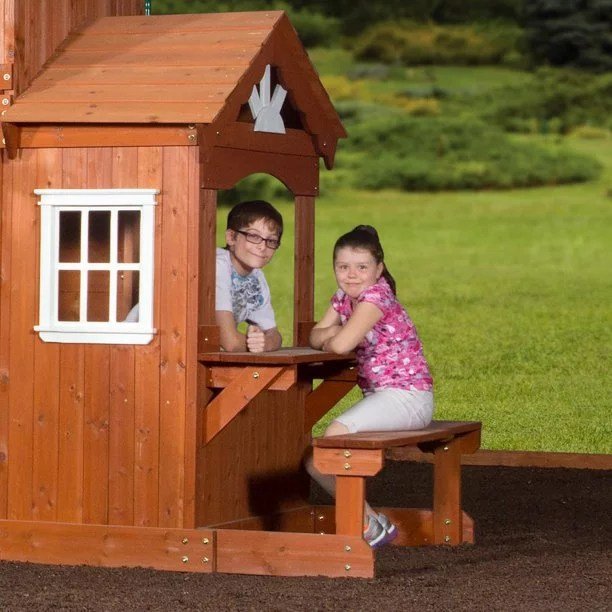 backyard discovery shenandoah wooden swing set backyard discovery shenandoah wooden swing set