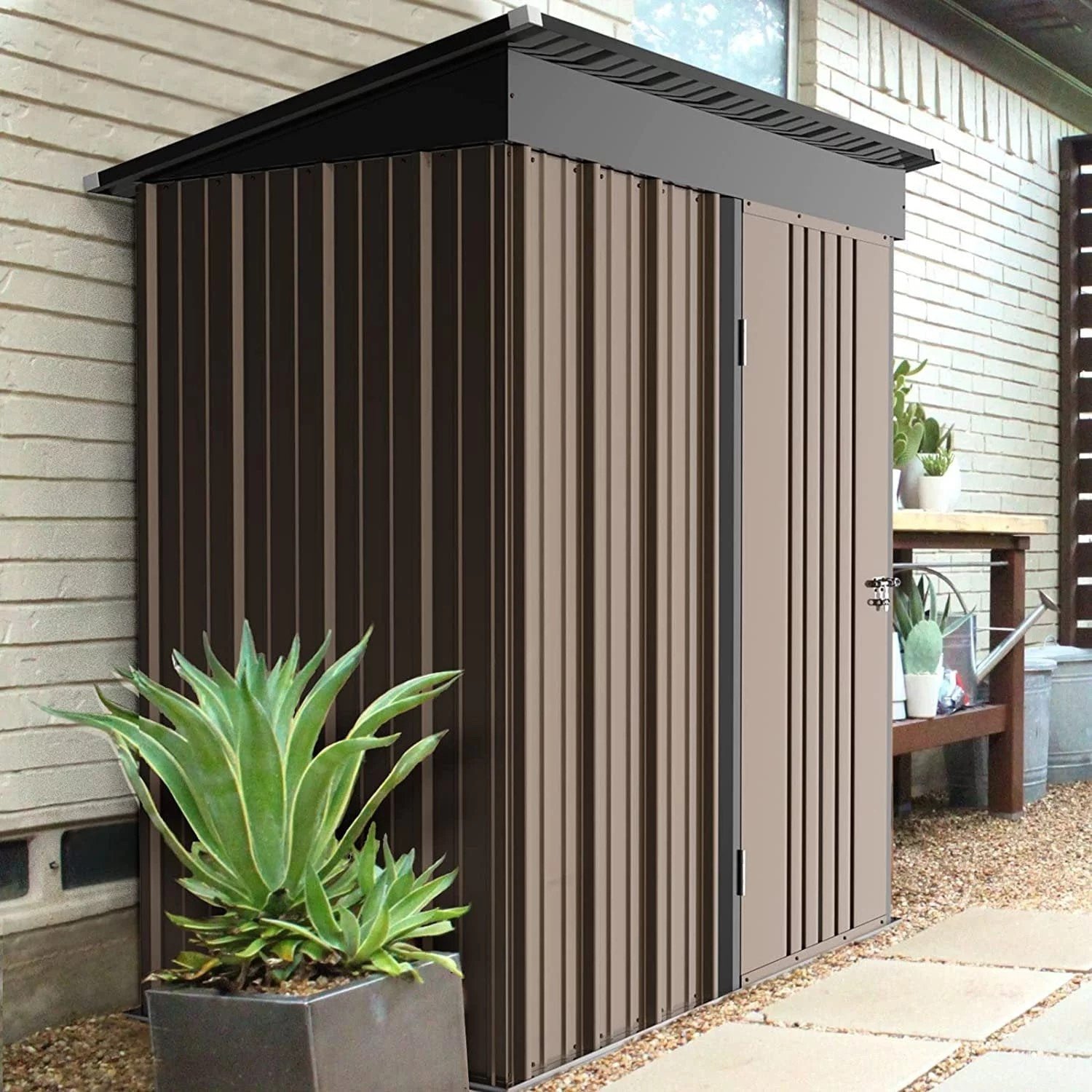 5 ft. w x 3 ft. d stainless steel storage shed 619a4c63 926d 407e 9445 2f97e0cf4c21 1.jpg