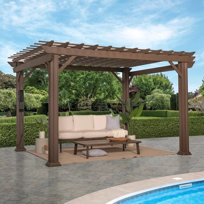 backyard discovery 12 ft. x 10 ft. steel traditional pergola 1.jpg backyard discovery 12 ft. x 10 ft. steel traditional pergola 1.jpg