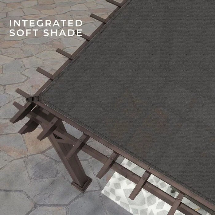 backyard discovery 12 ft. x 10 ft. steel traditional pergola backyard discovery 12 ft. x 10 ft. steel traditional pergola