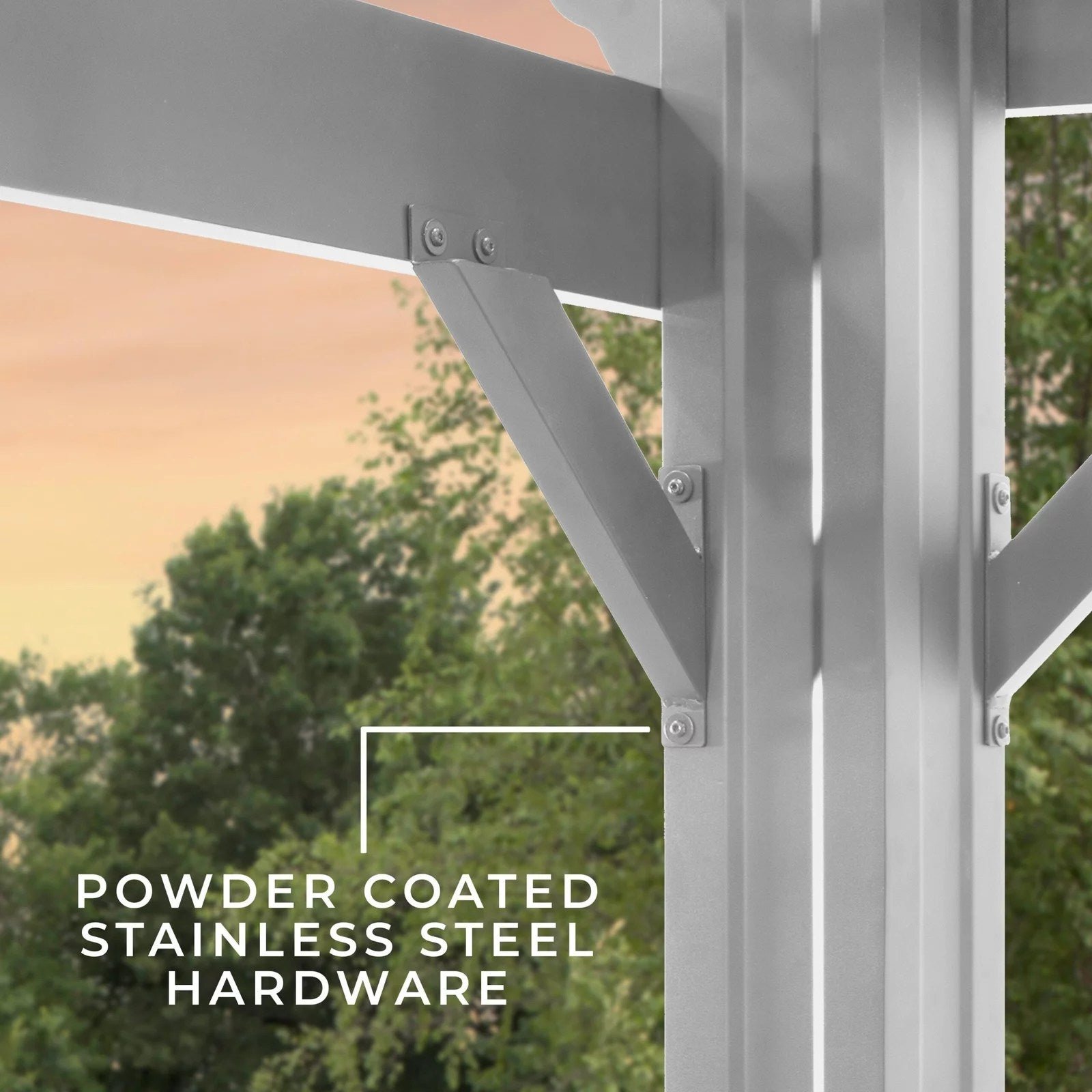 14×10 hawthorne traditional steel pergola with sail shade soft canopy 14×10 hawthorne traditional steel pergola with sail shade soft canopy