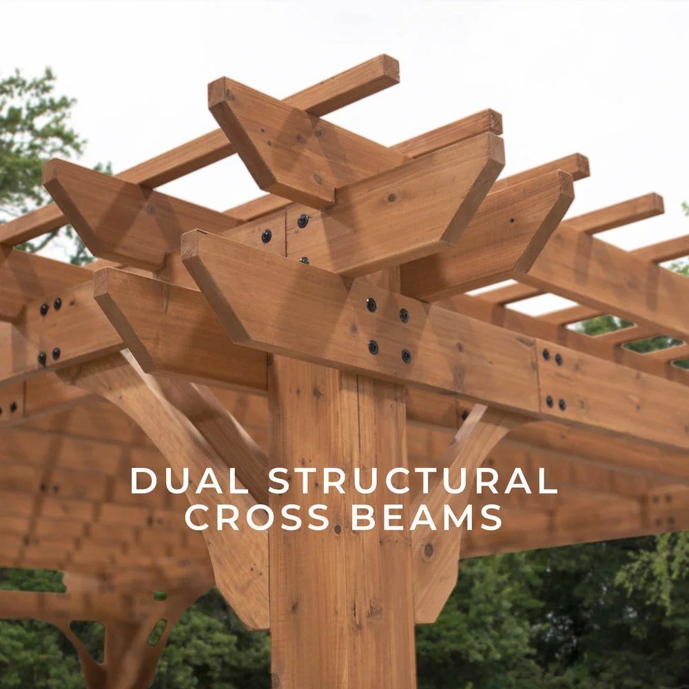 16x12 beaumont pergola 16x12 beaumont pergola