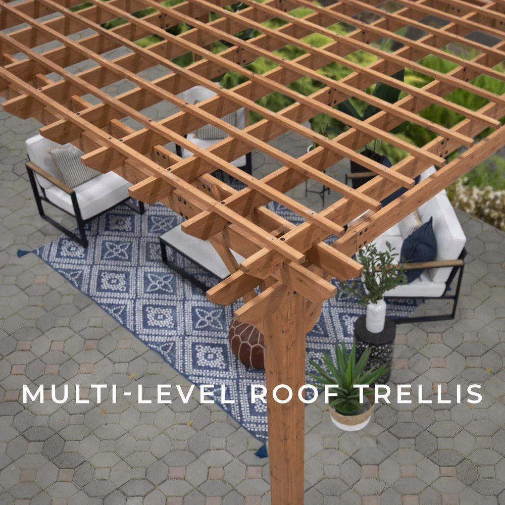 16x12 beaumont pergola 16x12 beaumont pergola