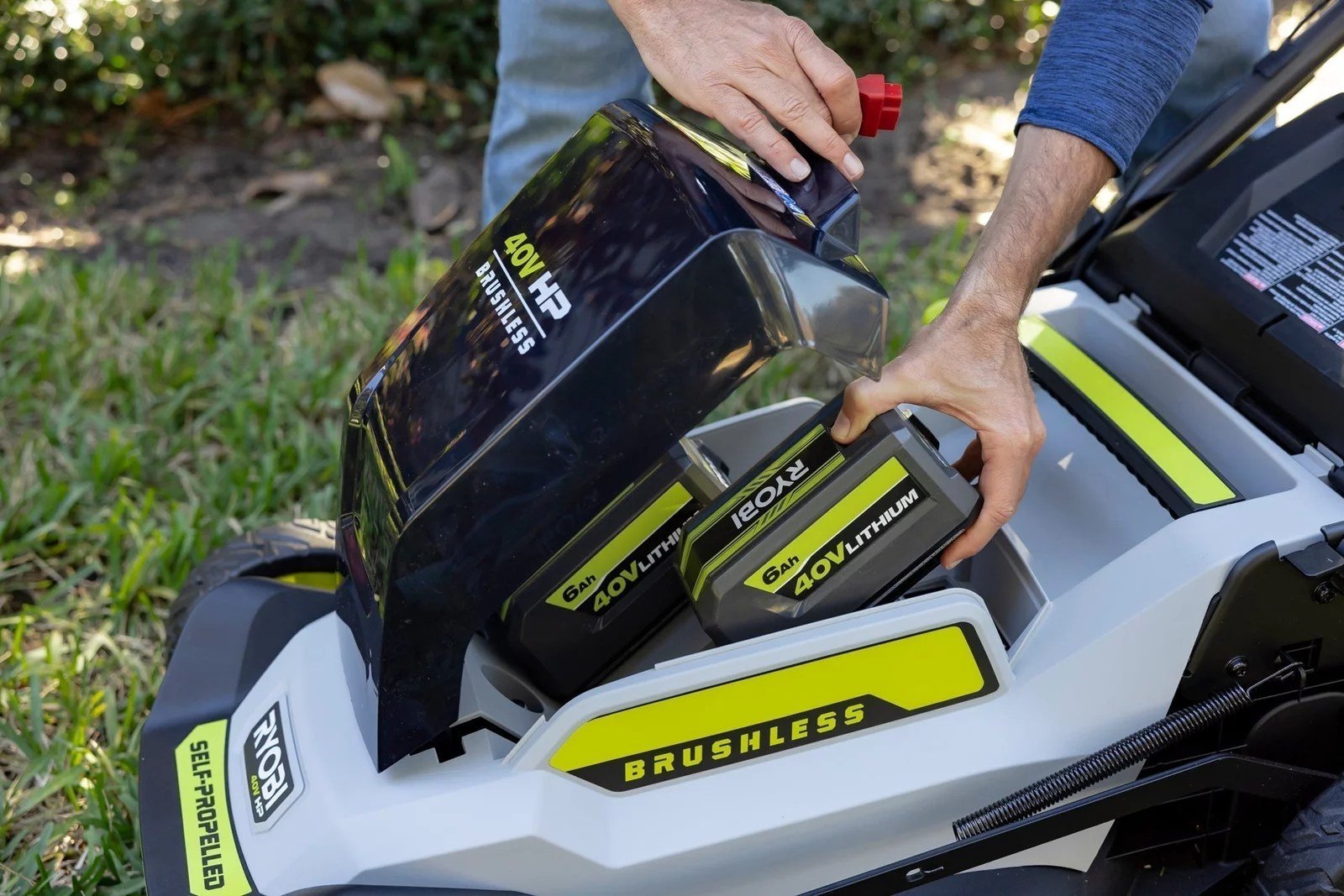 40v brushless 20 in. cordless walk behind self propelled lawn mower 40v brushless 20 in. cordless walk behind self propelled lawn mower