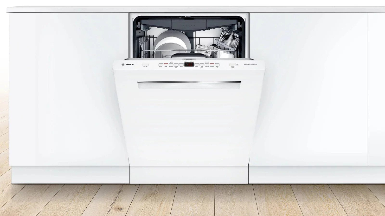 bosch 500 series 24″ white built in dishwasher shpm65z52n bosch 500 series 24″ white built in dishwasher shpm65z52n